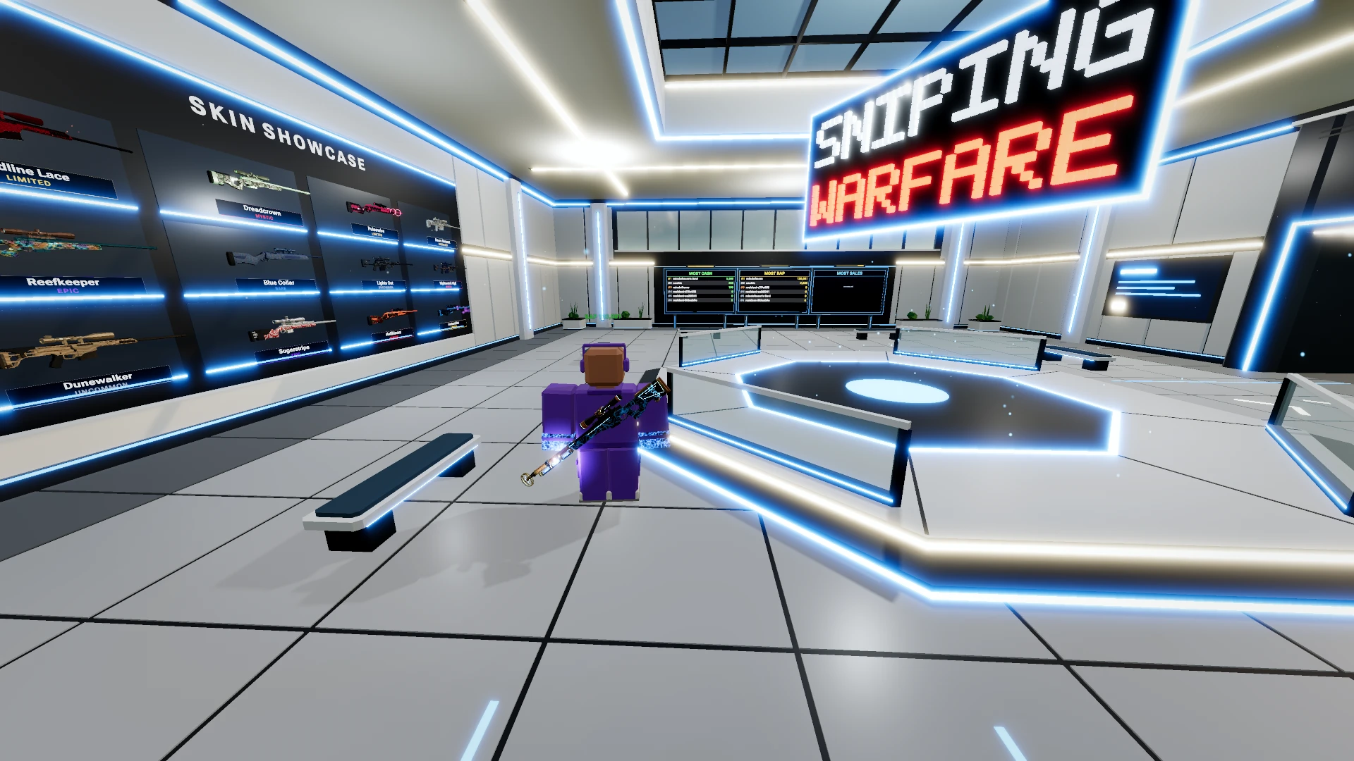 Sniping Arena: a moment in the game (3 of 3)