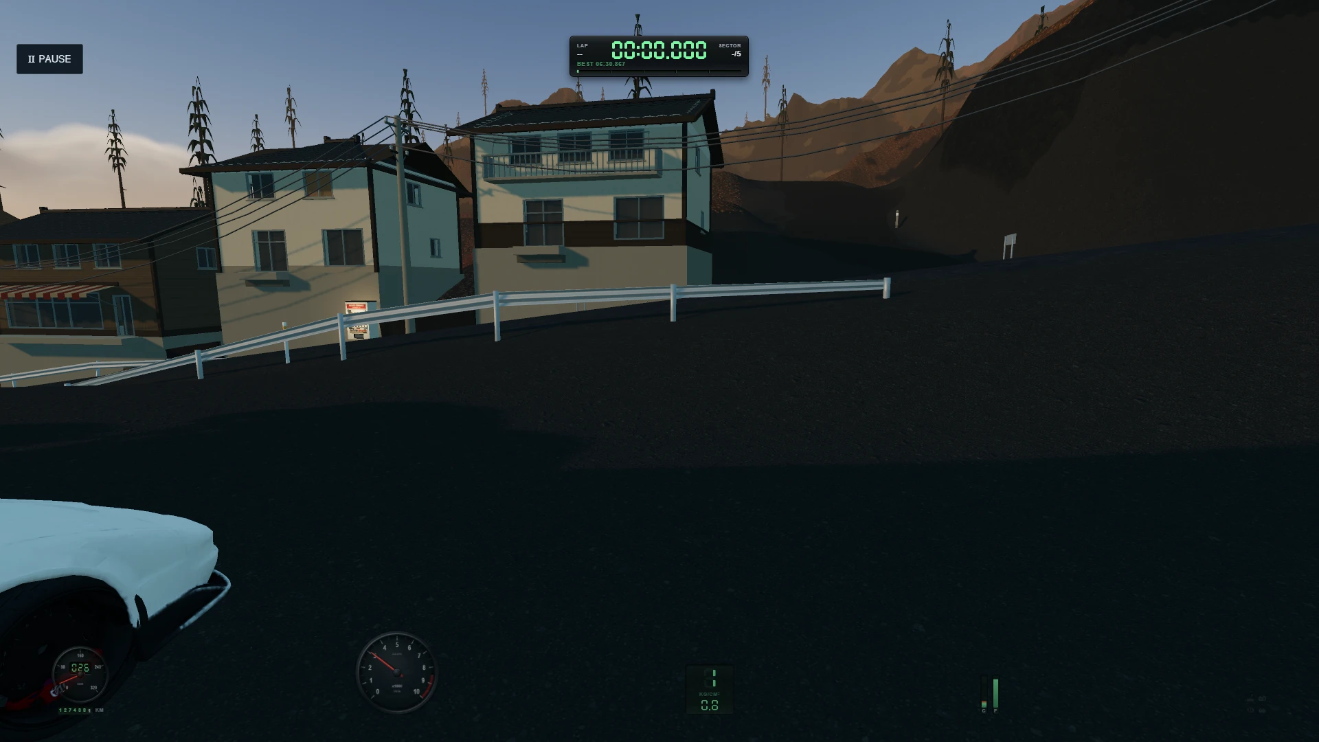 Akagi Hillclimb: a moment in the game (1 of 2)