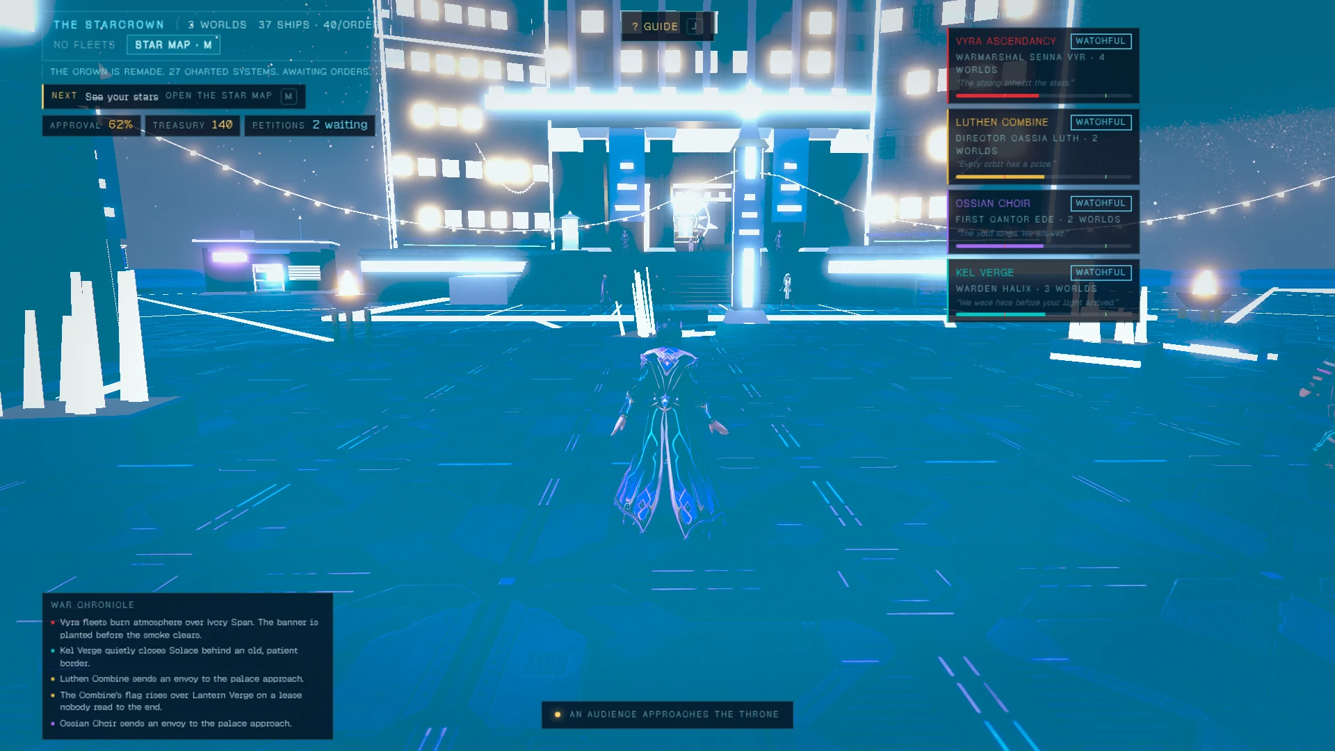 Starcrown: a moment in the game (2 of 6)