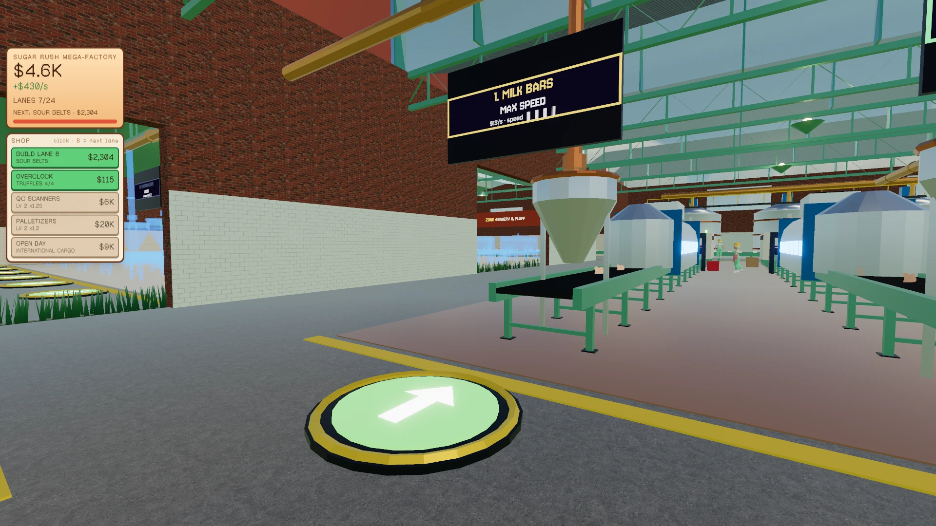 Sugar Rush Mega-Factory: a moment in the game (1 of 4)