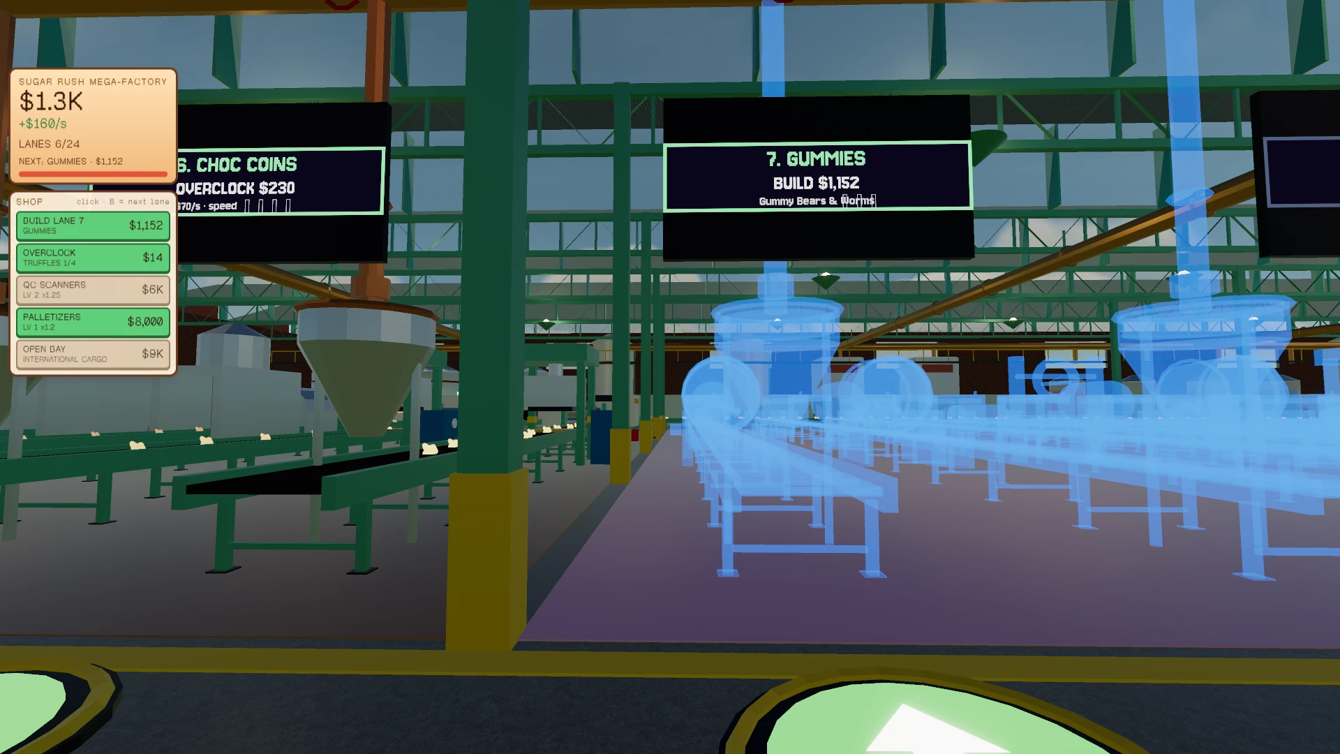 Sugar Rush Mega-Factory: a moment in the game (4 of 4)