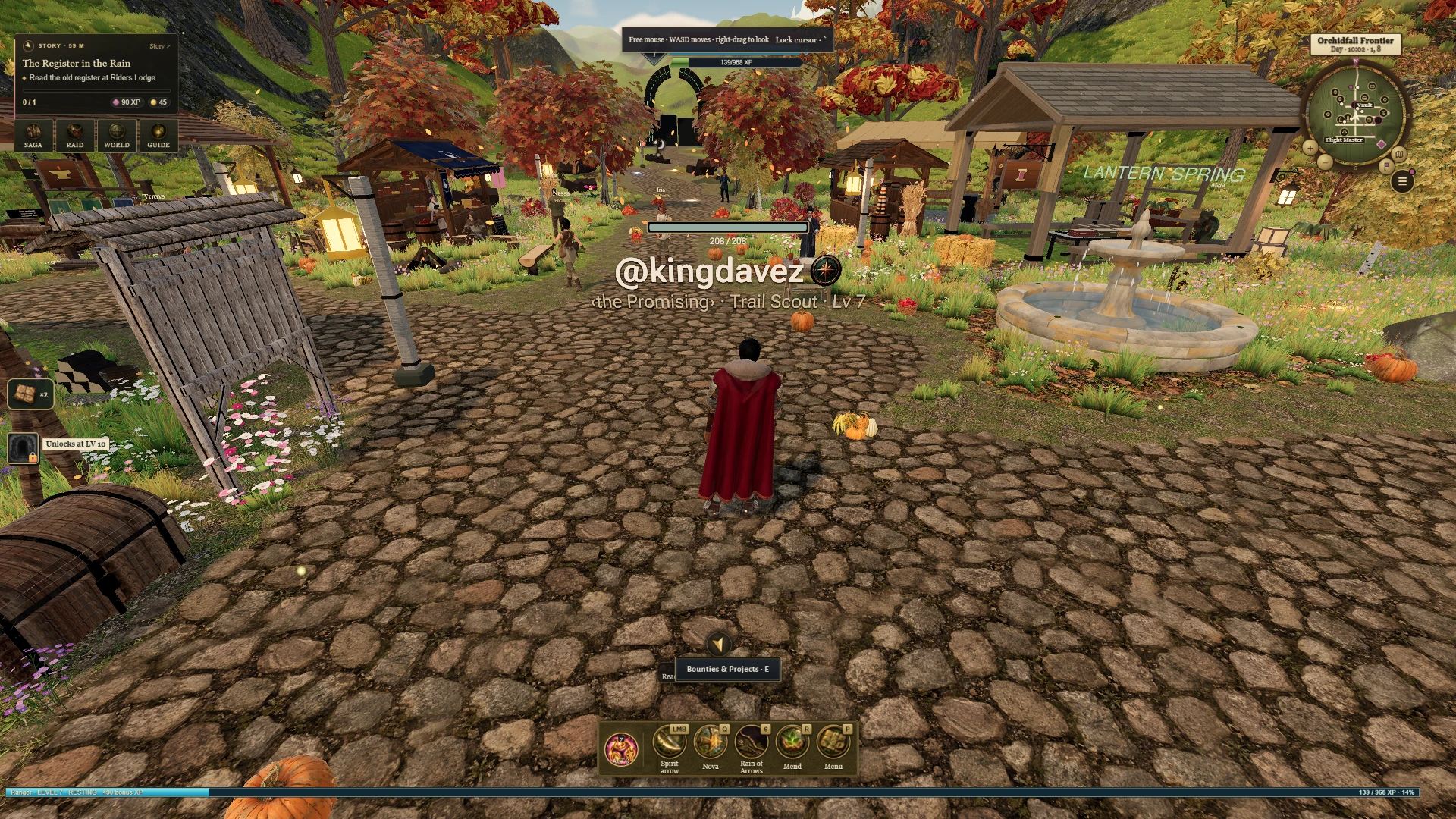 Orchidfall Online: a moment in the game (6 of 9)