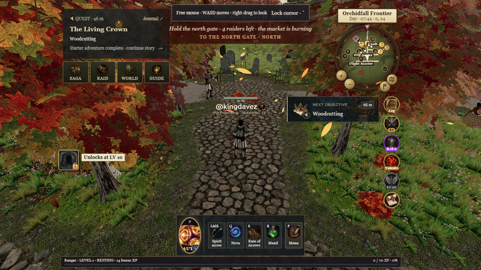 Orchidfall Online: a moment in the game (9 of 9)