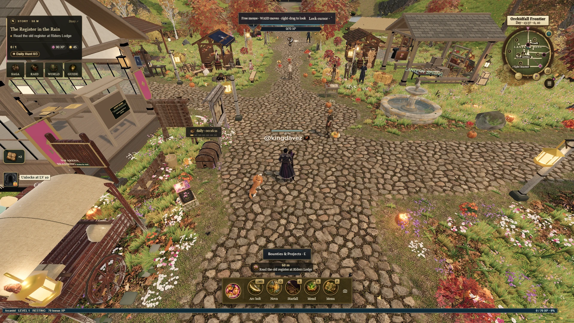 Orchidfall Online: a moment in the game (7 of 10)