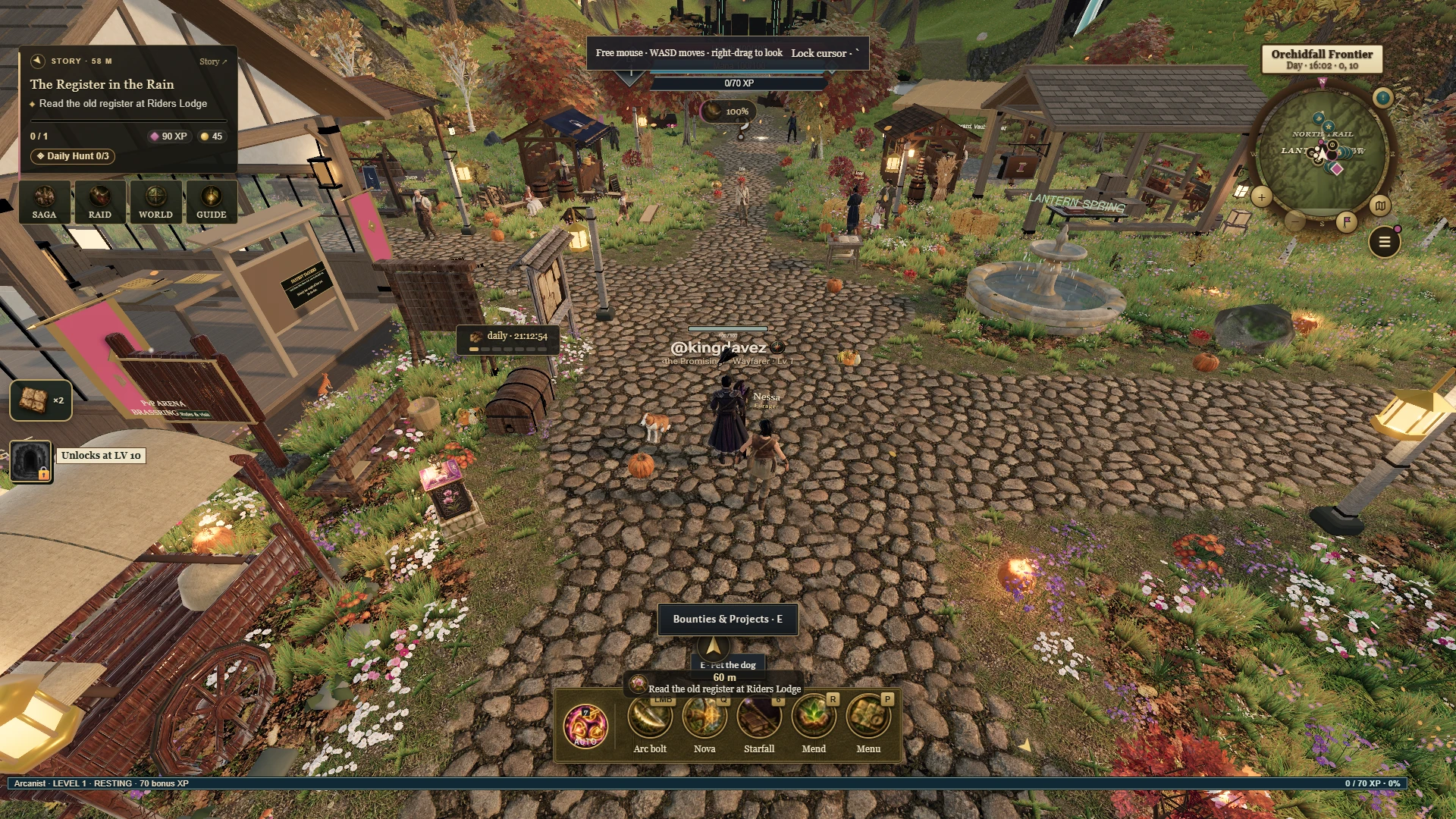 Orchidfall Online: a moment in the game (9 of 10)