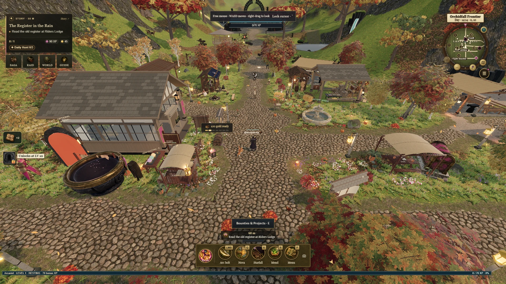 Orchidfall Online: a moment in the game (6 of 10)