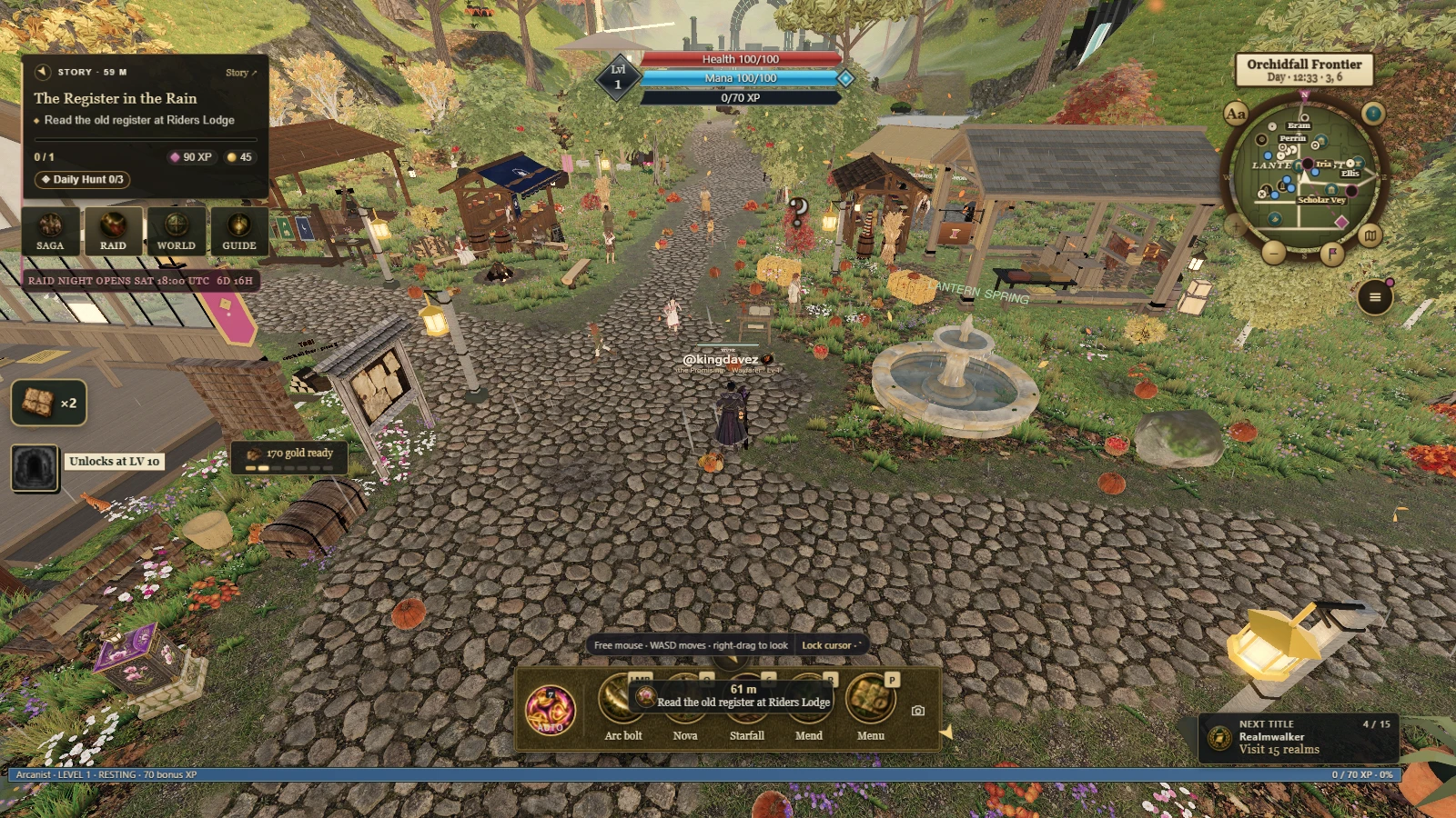 Orchidfall Online: a moment in the game (5 of 11)