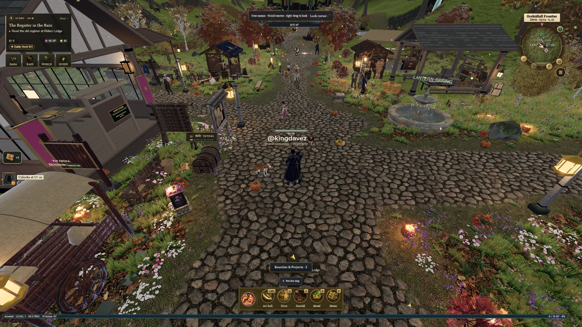Orchidfall Online: a moment in the game (8 of 10)