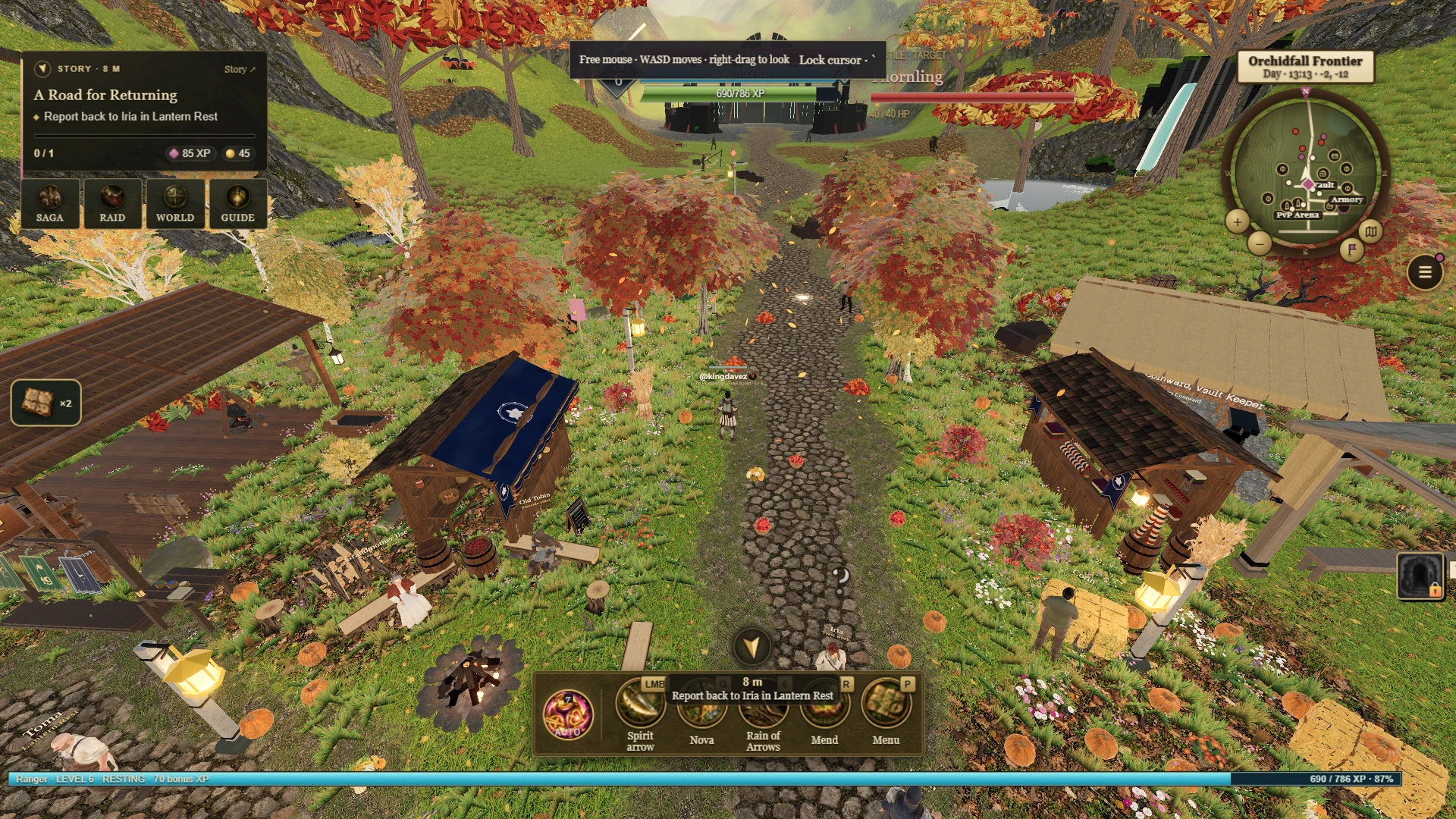 Orchidfall Online: a moment in the game (8 of 9)