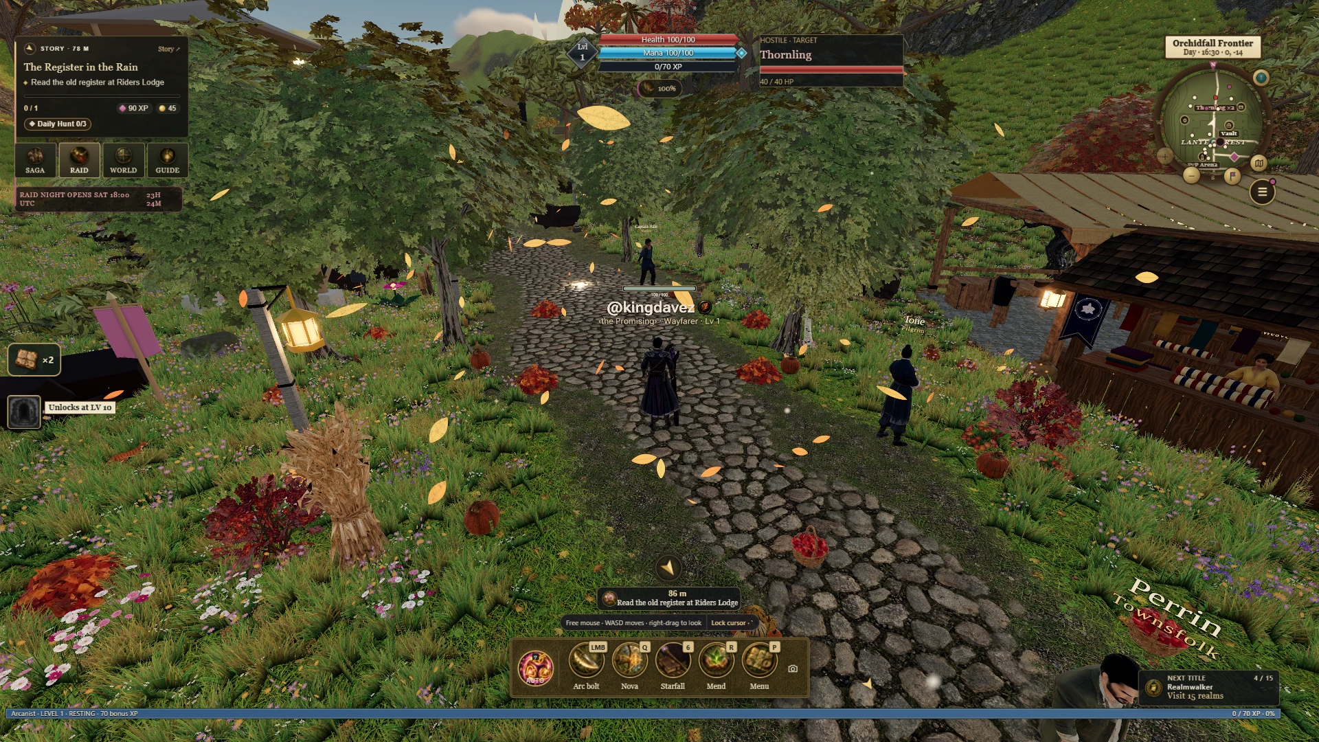 Orchidfall Online: a moment in the game (1 of 10)