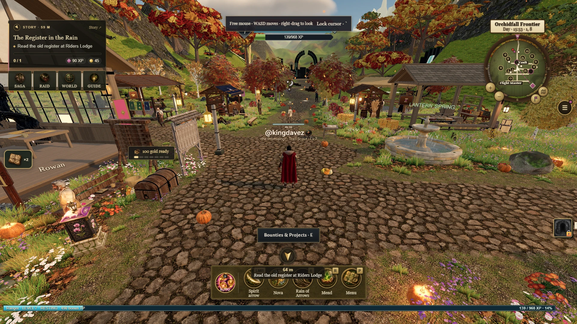 Orchidfall Online: a moment in the game (7 of 9)