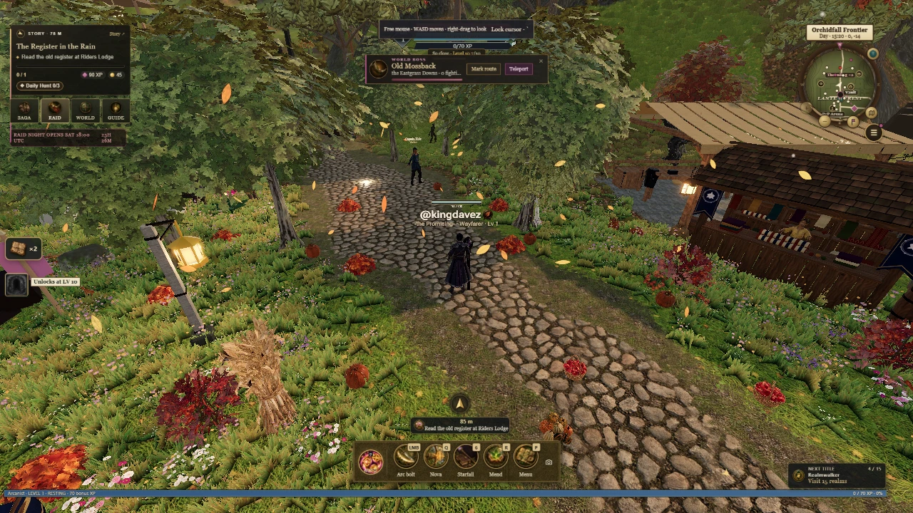 Orchidfall Online: a moment in the game (4 of 10)