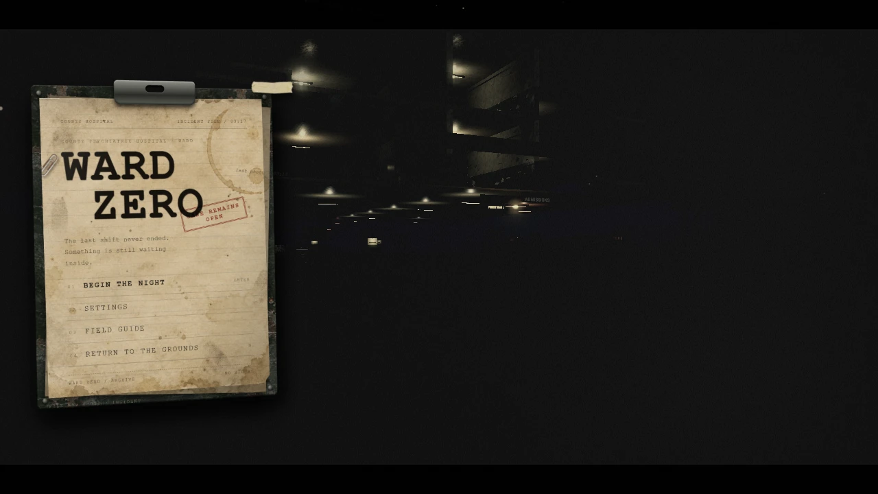 WARD ZERO: a moment in the game (2 of 3)
