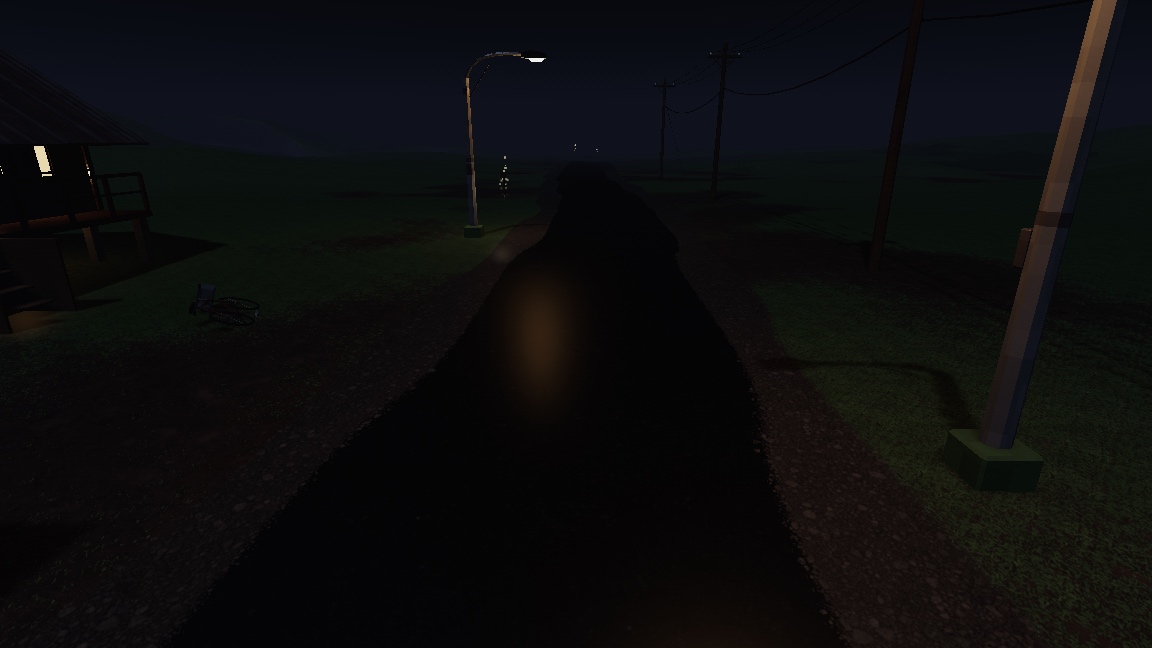 The Girl Under the Umbrella: a moment in the game (1 of 2)