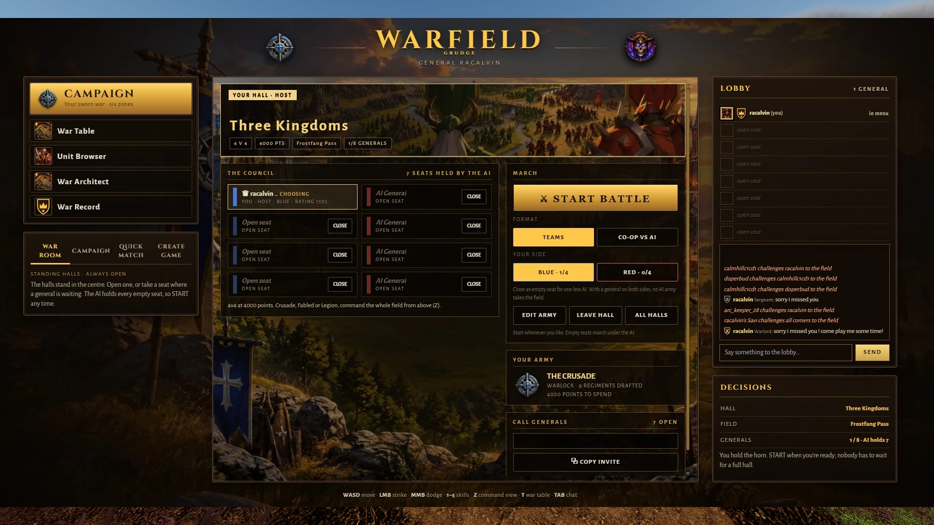 Warfield Grudge: a moment in the game (3 of 3)