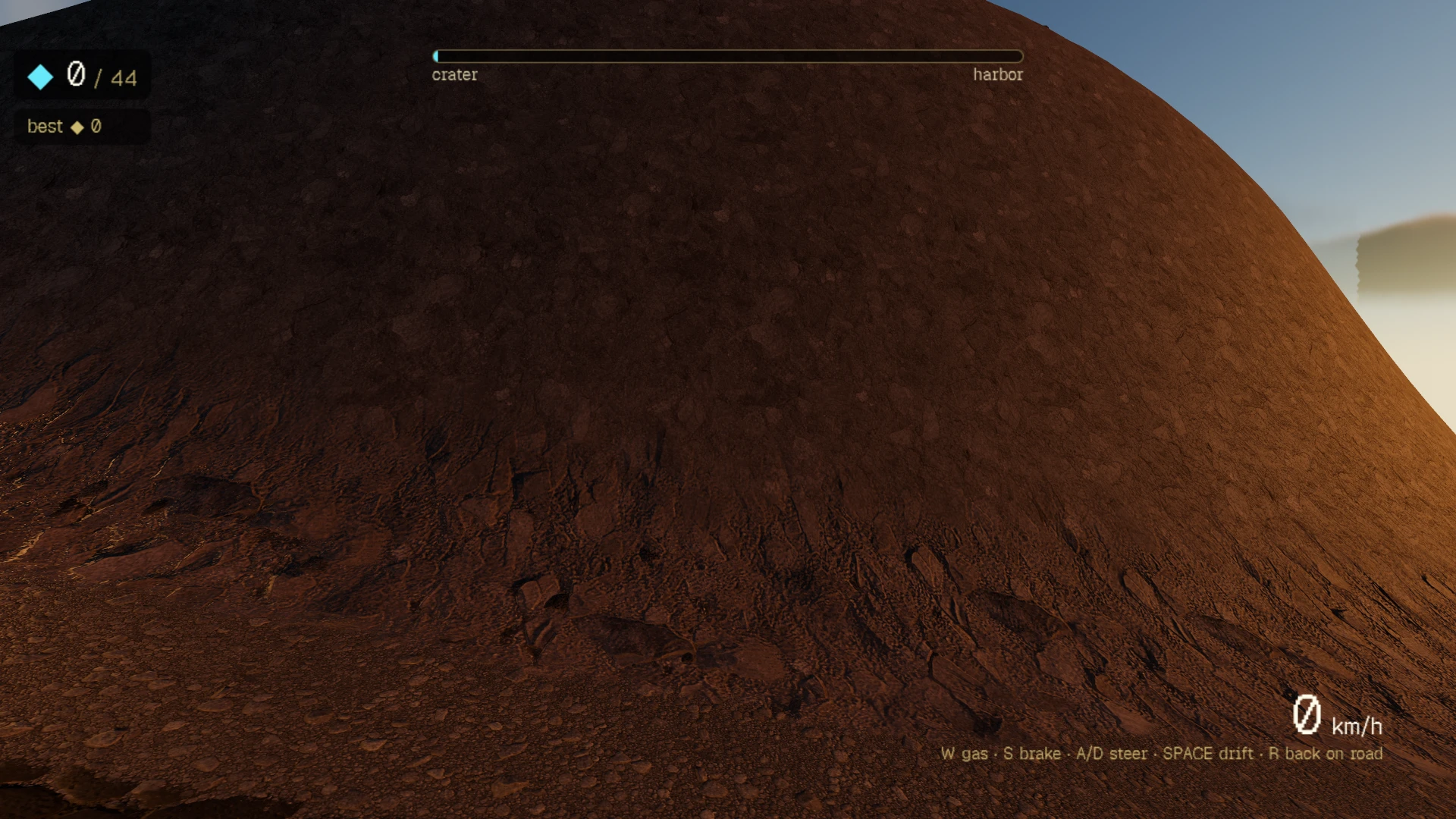 Lava Run: a moment in the game (1 of 2)
