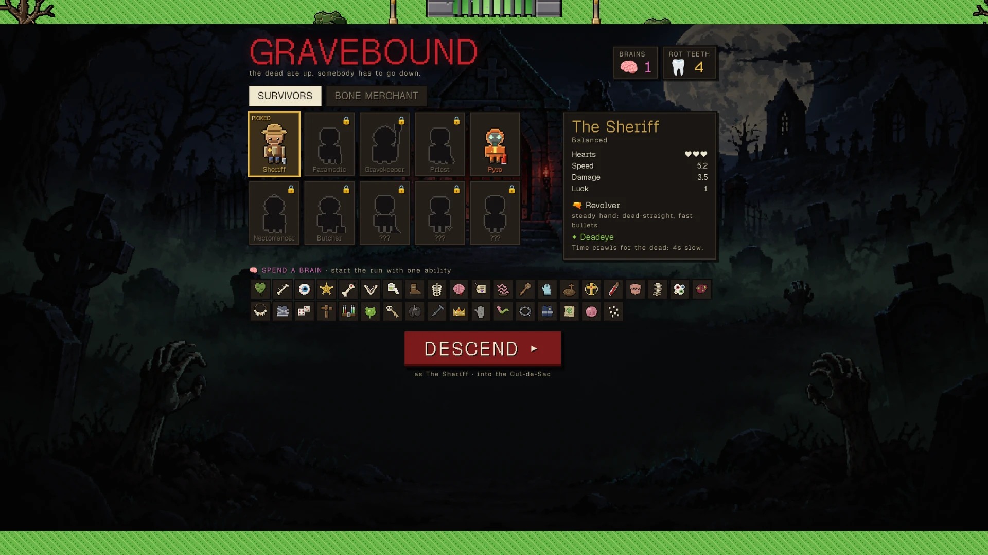 GRAVEBOUND: a moment in the game (1 of 1)