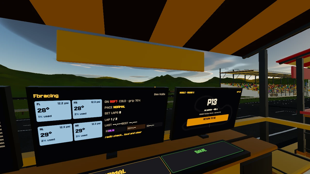 Pit Wall: a moment in the game (1 of 1)