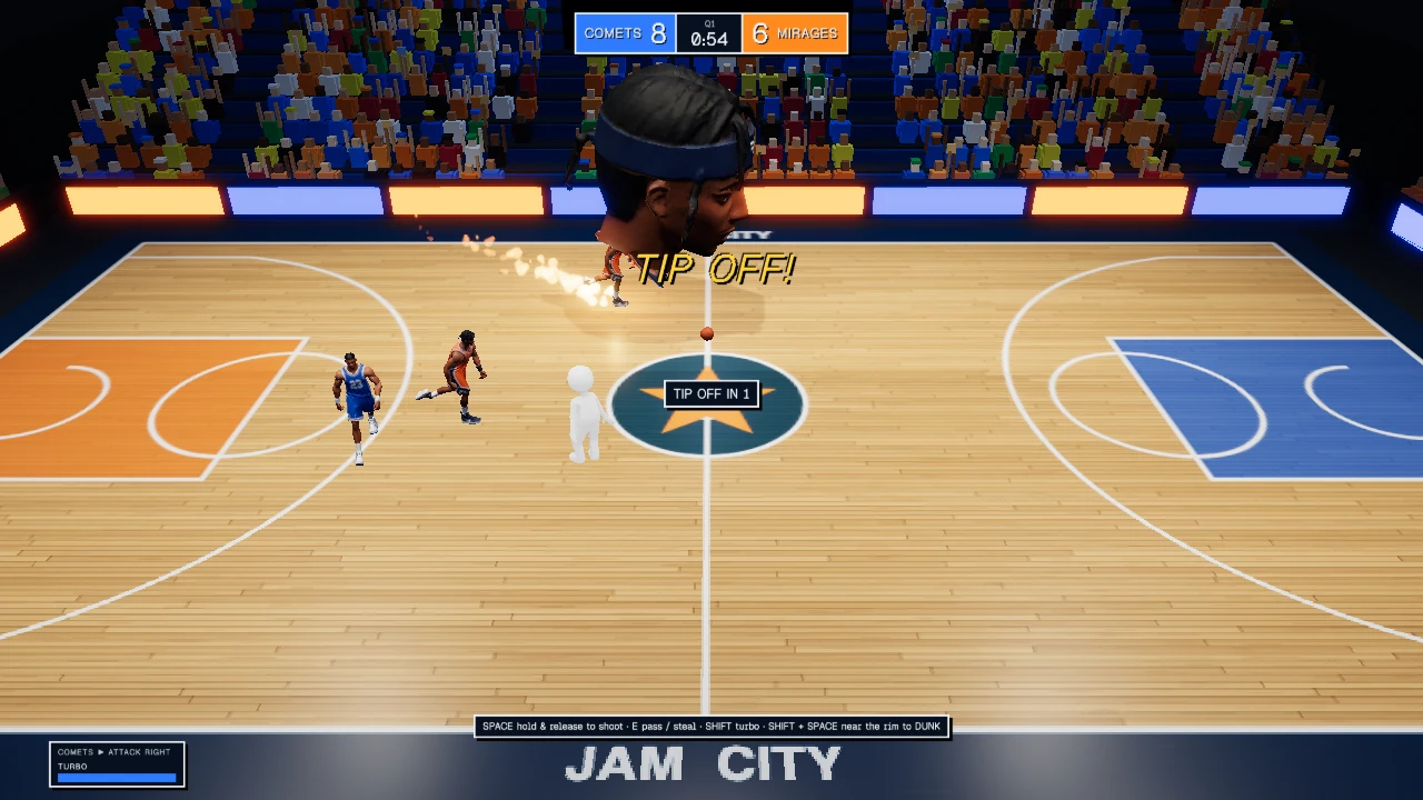 JAM CITY: a moment in the game (1 of 2)
