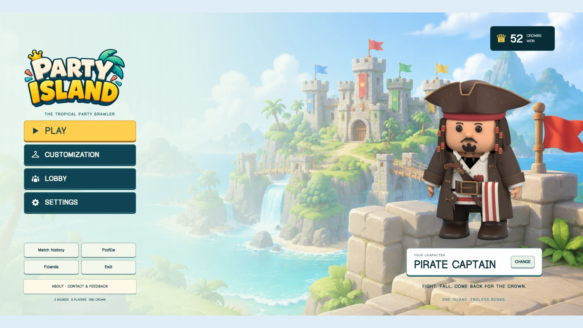 PARTY ISLAND: a moment in the game (6 of 8)