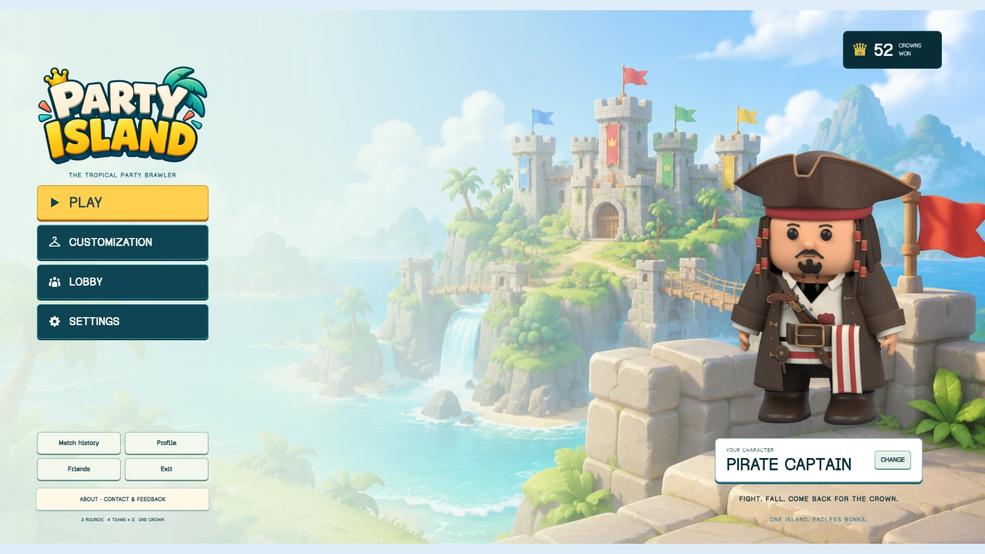 PARTY ISLAND: a moment in the game (5 of 8)