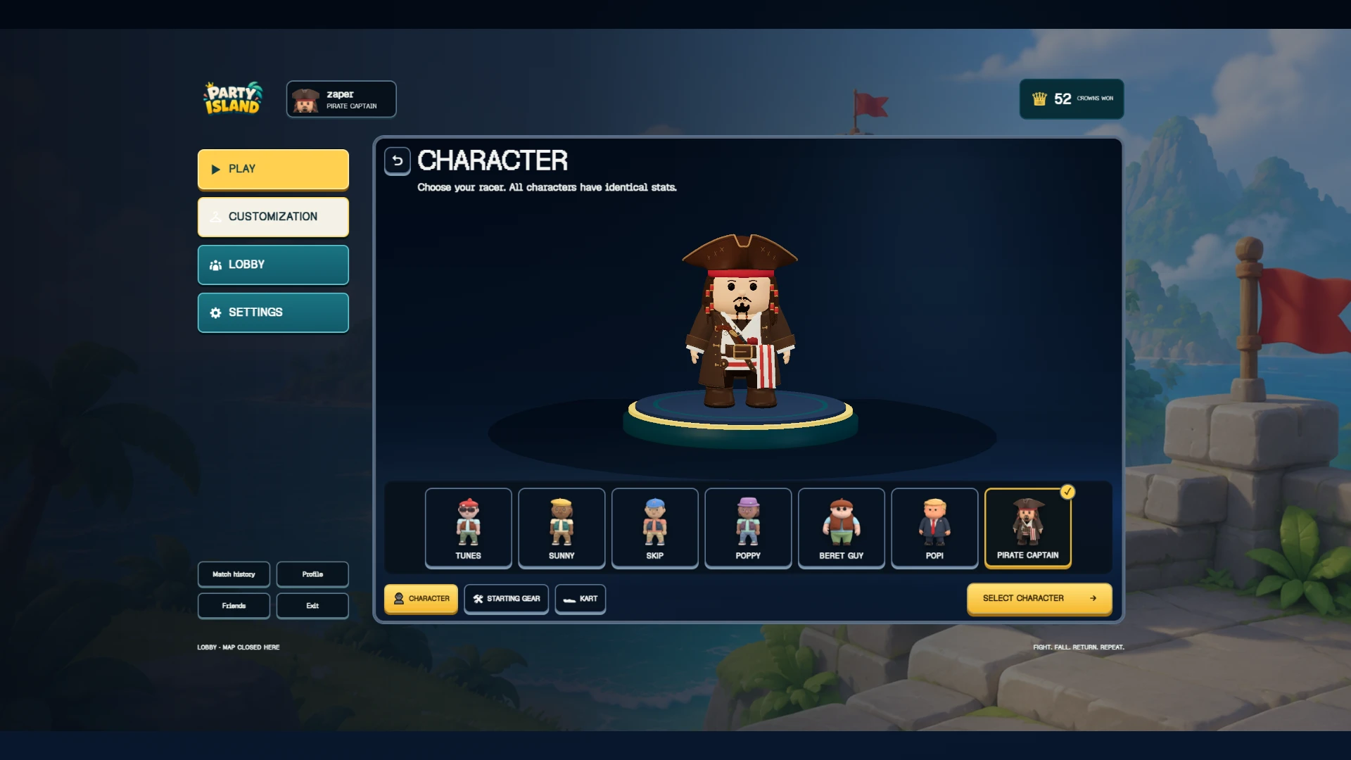PARTY ISLAND: a moment in the game (2 of 8)