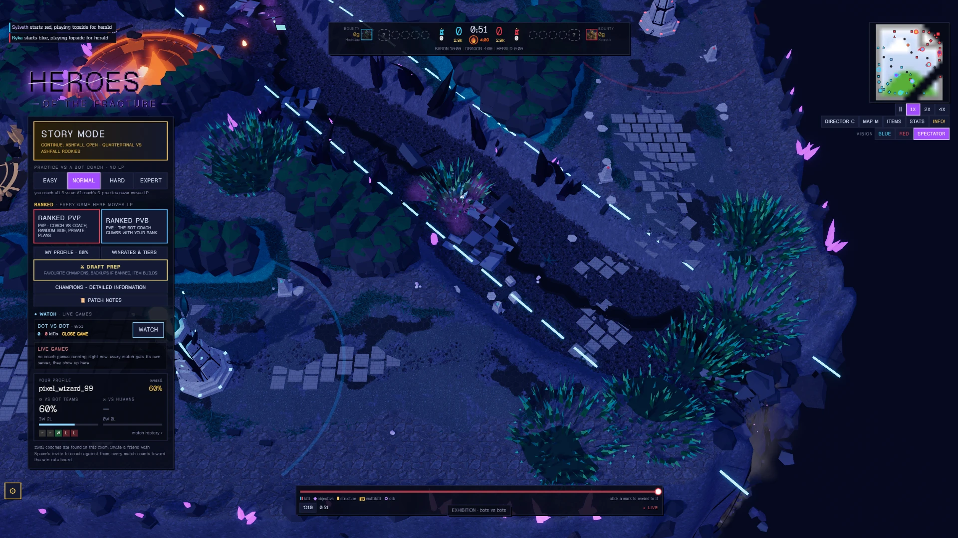 Heroes of the Fracture: a moment in the game (6 of 9)
