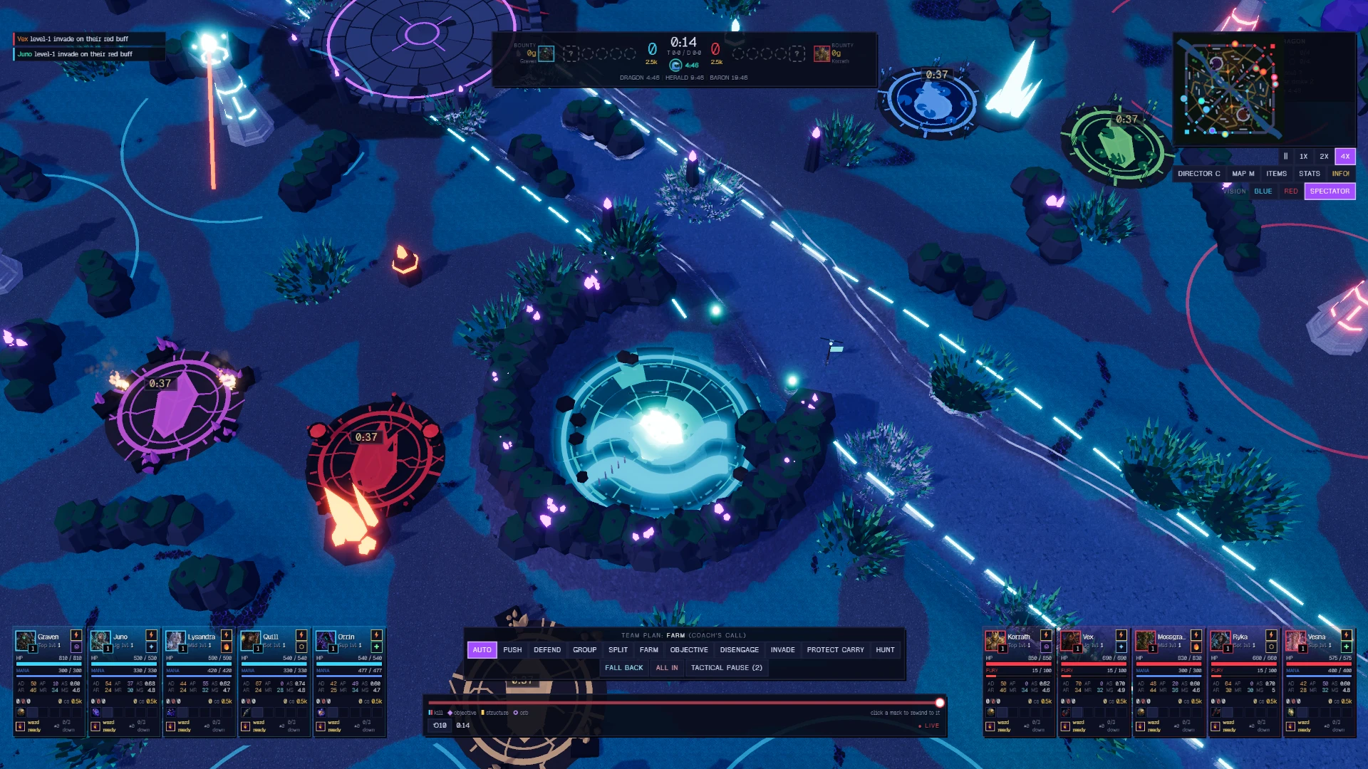 Heroes of the Fracture: a moment in the game (1 of 4)