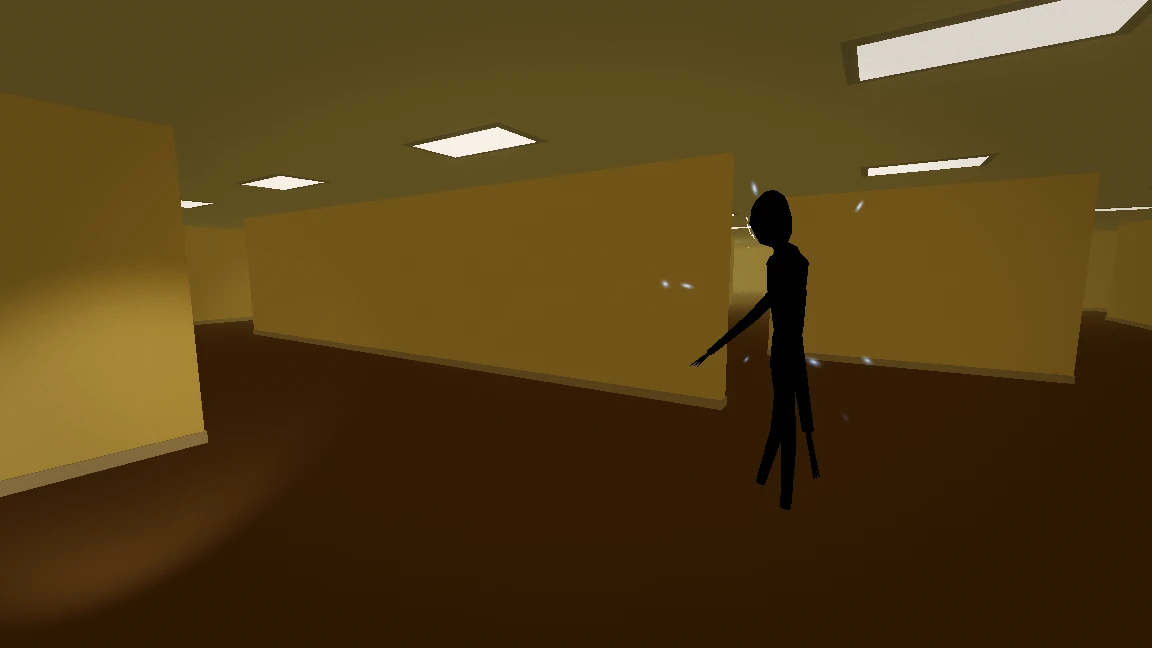 The Backrooms: Level 0: a moment in the game (1 of 2)