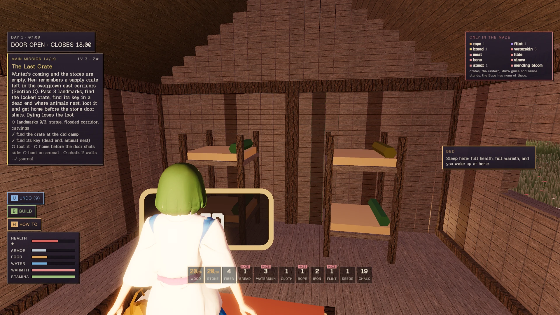 Spawn Maze: a moment in the game (1 of 1)