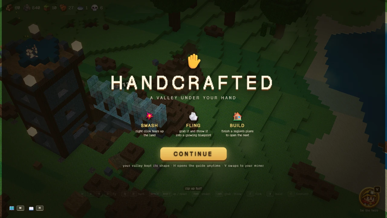 HandCrafted: a moment in the game (1 of 4)