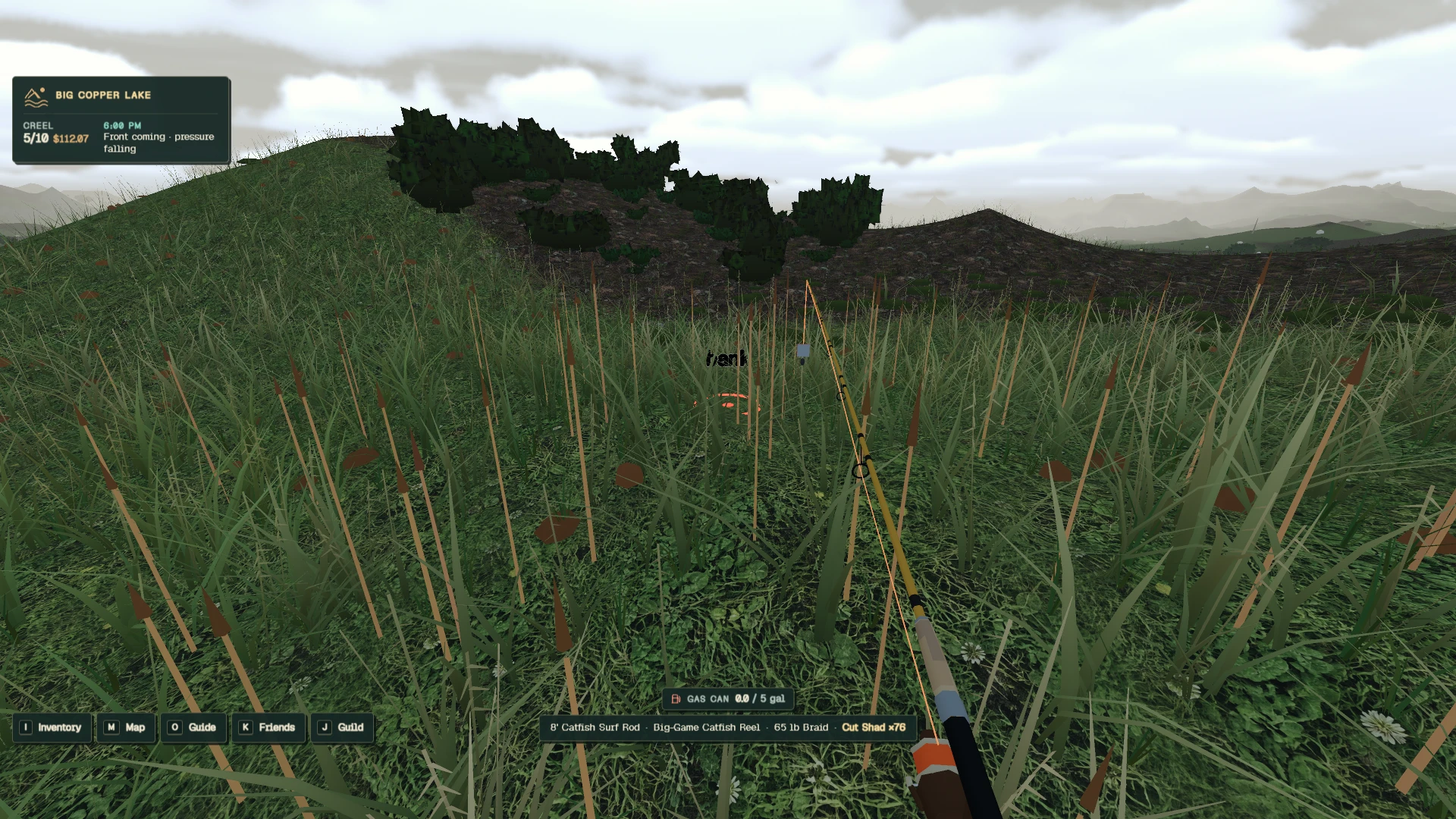Big Copper Lake: a moment in the game (4 of 8)
