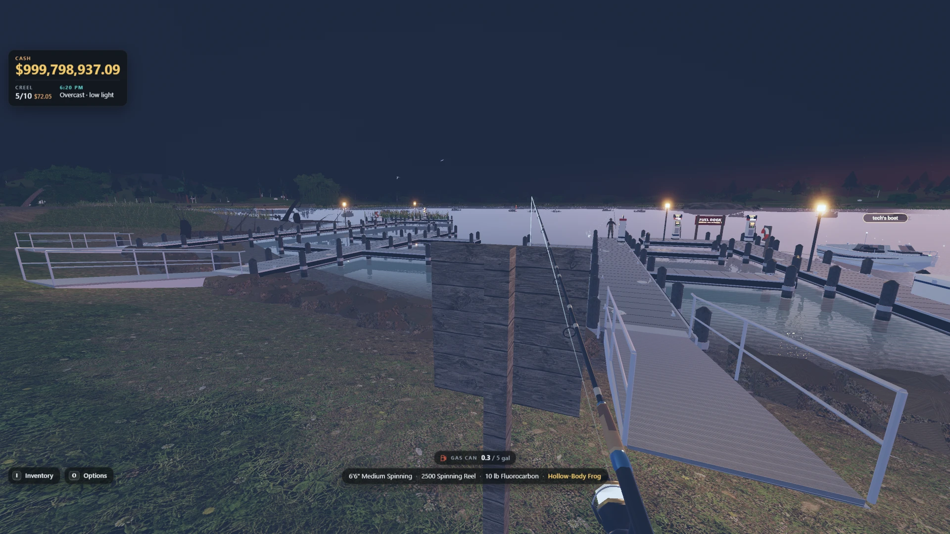 Big Copper Lake: a moment in the game (4 of 5)