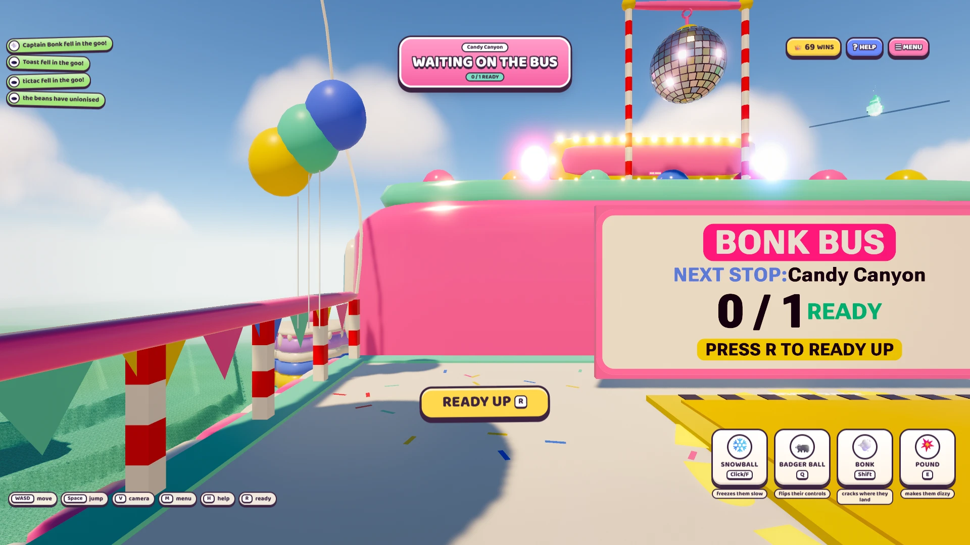 BEAN BONKERS: a moment in the game (1 of 6)