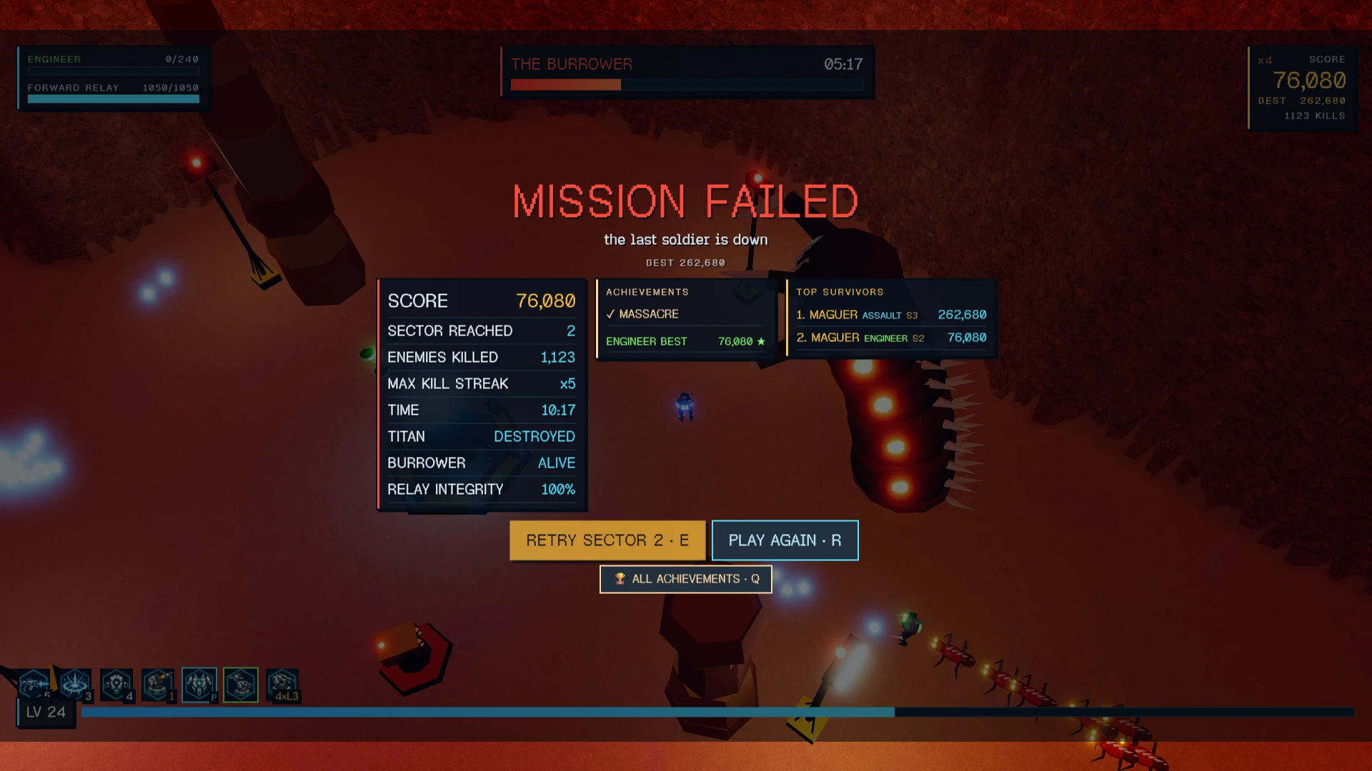 LAST OUTPOST: a moment in the game (1 of 1)