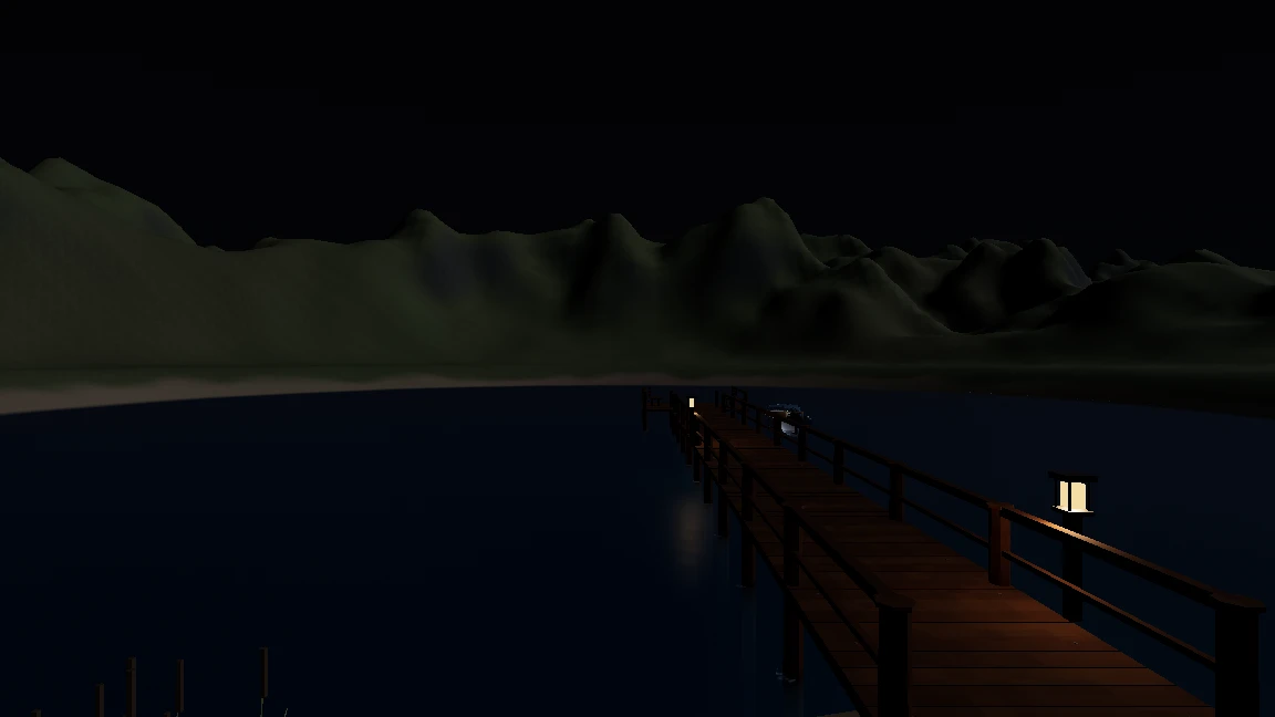 Amber Water Cabin Halloween Edition: a moment in the game (2 of 3)