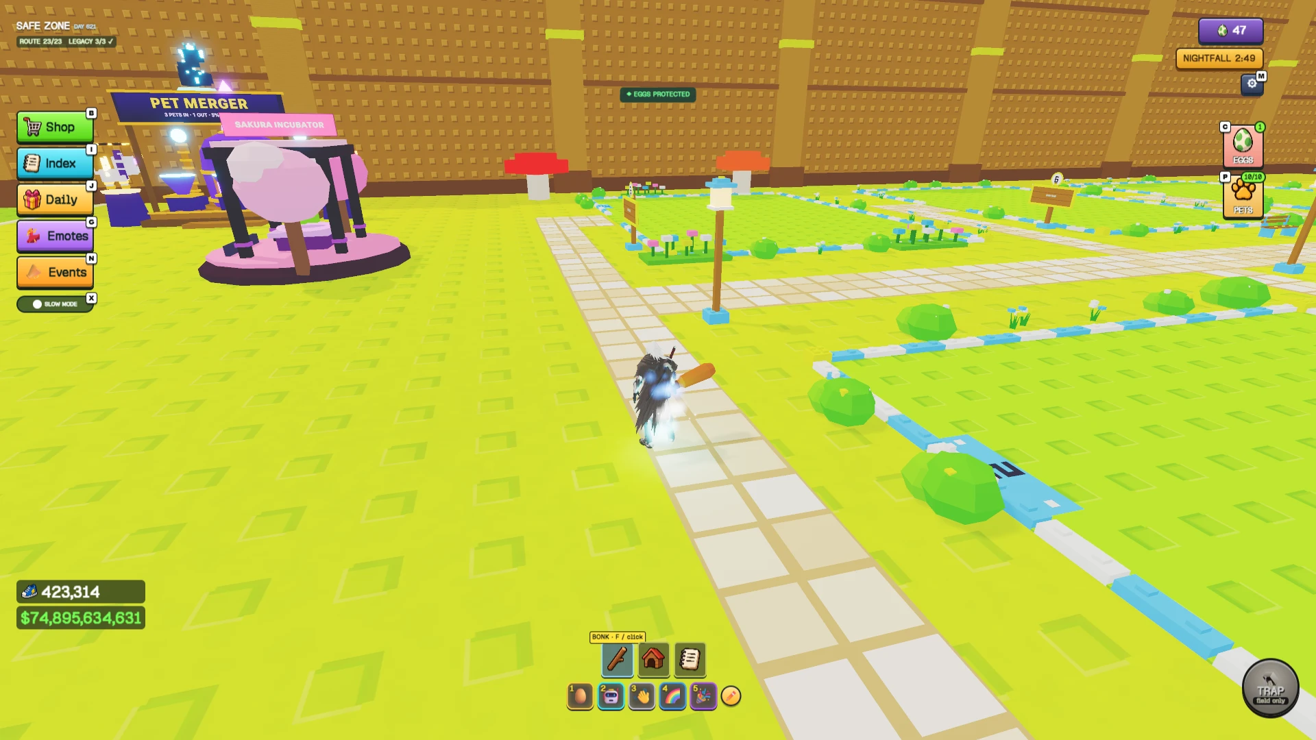 Steal an Egg: a moment in the game (1 of 8)