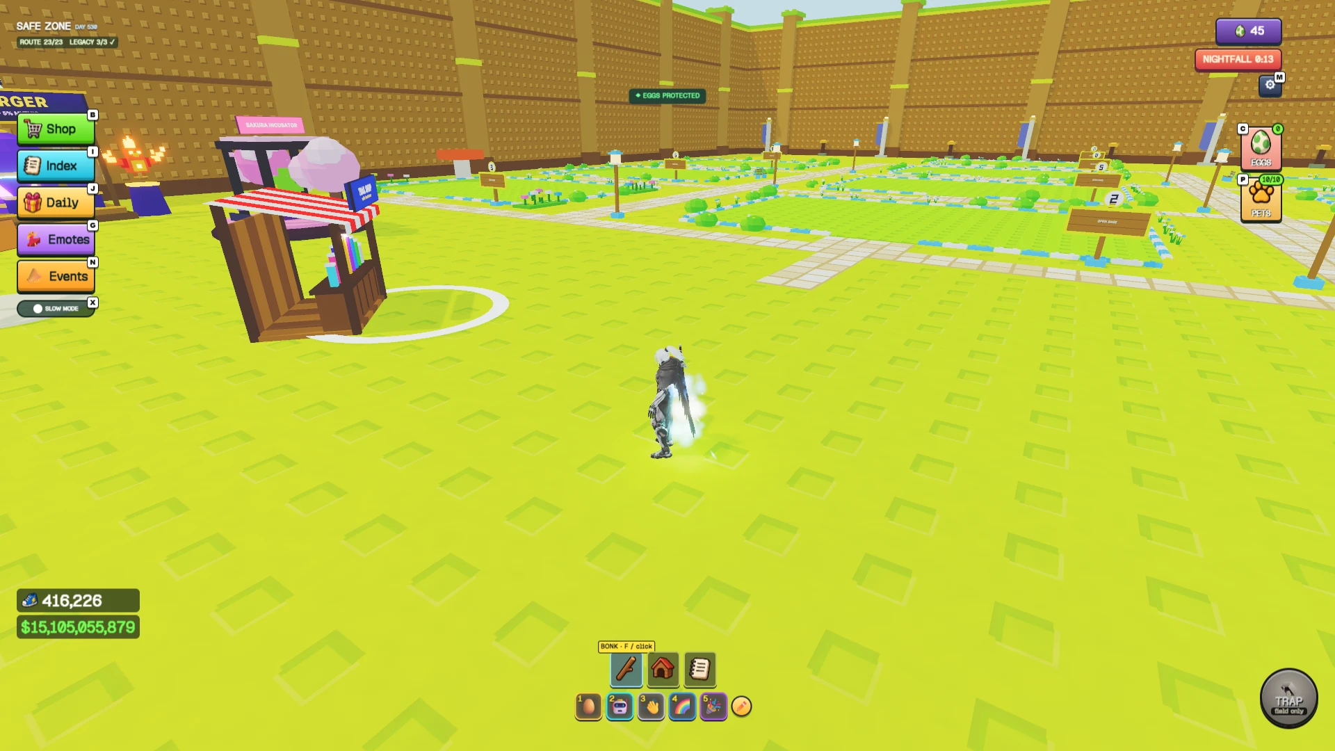 Steal an Egg: a moment in the game (5 of 8)