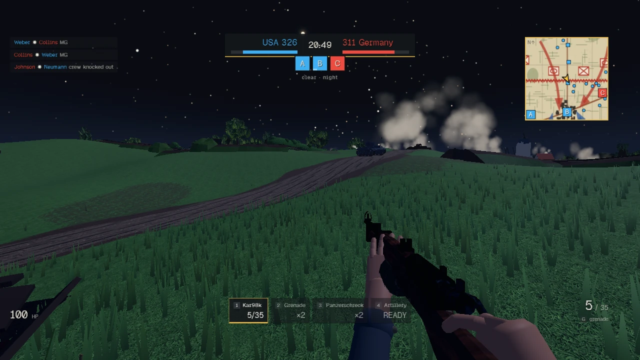Bocage (ALPHA): a moment in the game (2 of 2)