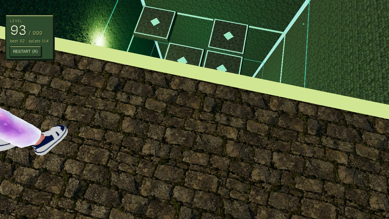 Dropper Simulator: a moment in the game (4 of 4)