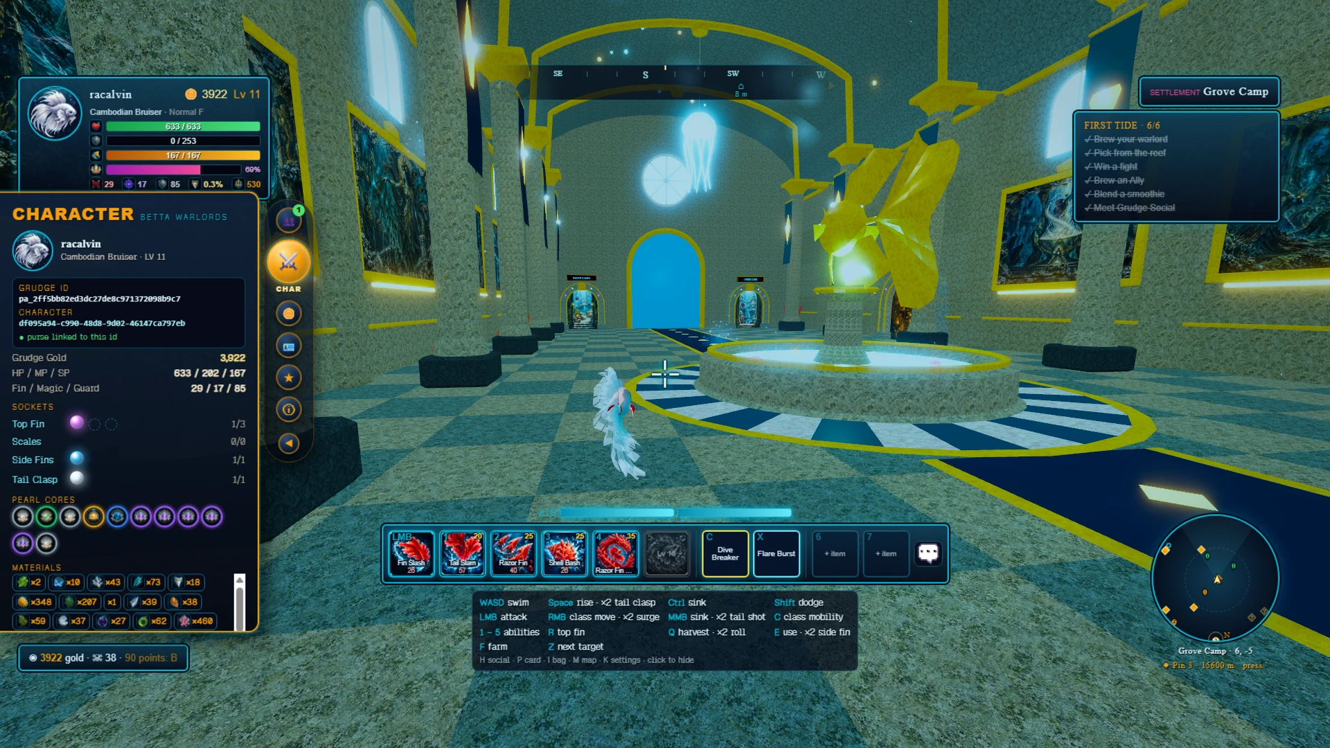 Betta Warlords: Abyssia: a moment in the game (2 of 8)