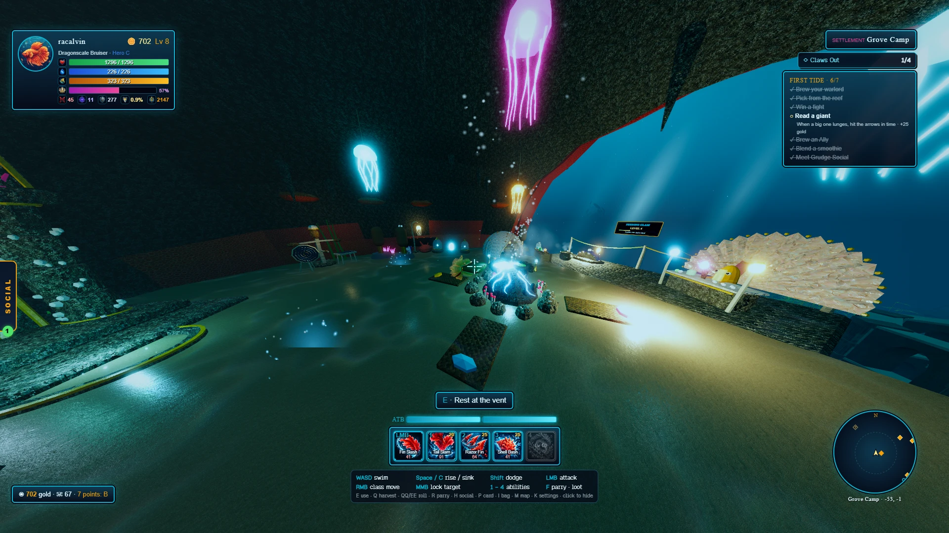 Betta Warlords: Abyssia: a moment in the game (7 of 8)