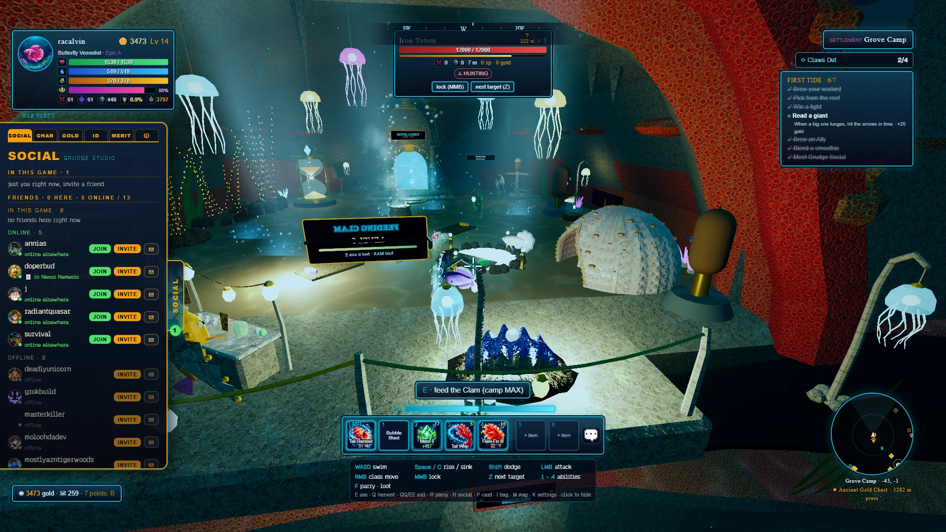 Betta Warlords: Abyssia: a moment in the game (6 of 8)