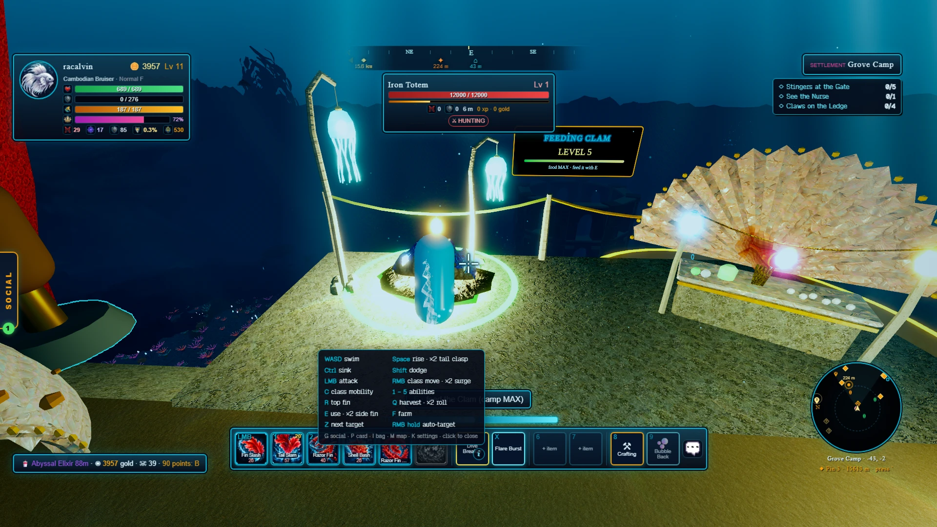 Betta Warlords: Abyssia: a moment in the game (1 of 8)