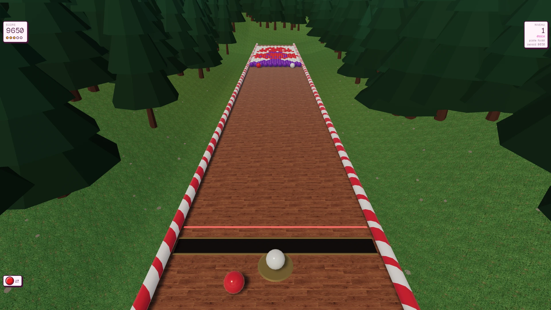 3D Bubble: a moment in the game (3 of 3)