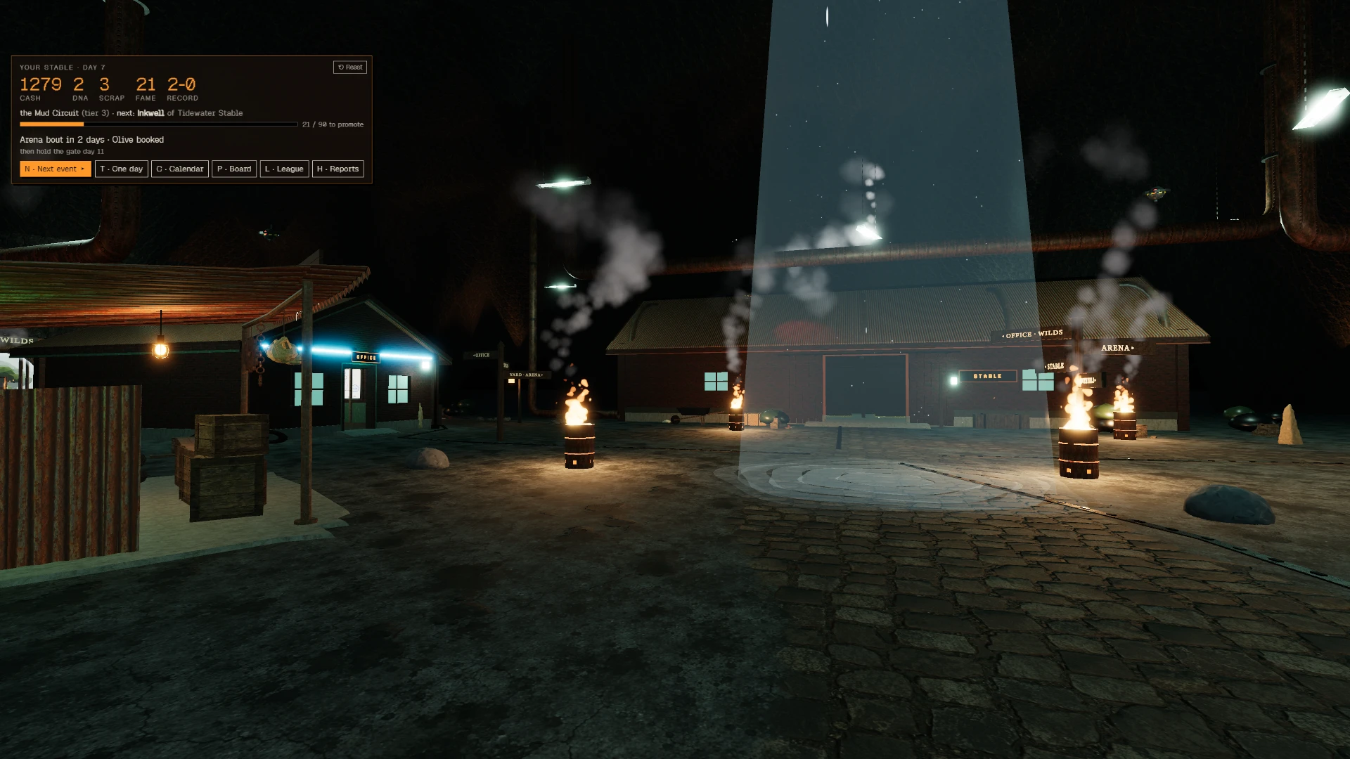 Brute Barn: a moment in the game (2 of 2)