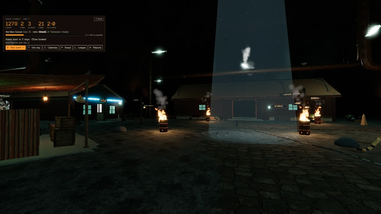 Brute Barn: a moment in the game (1 of 2)