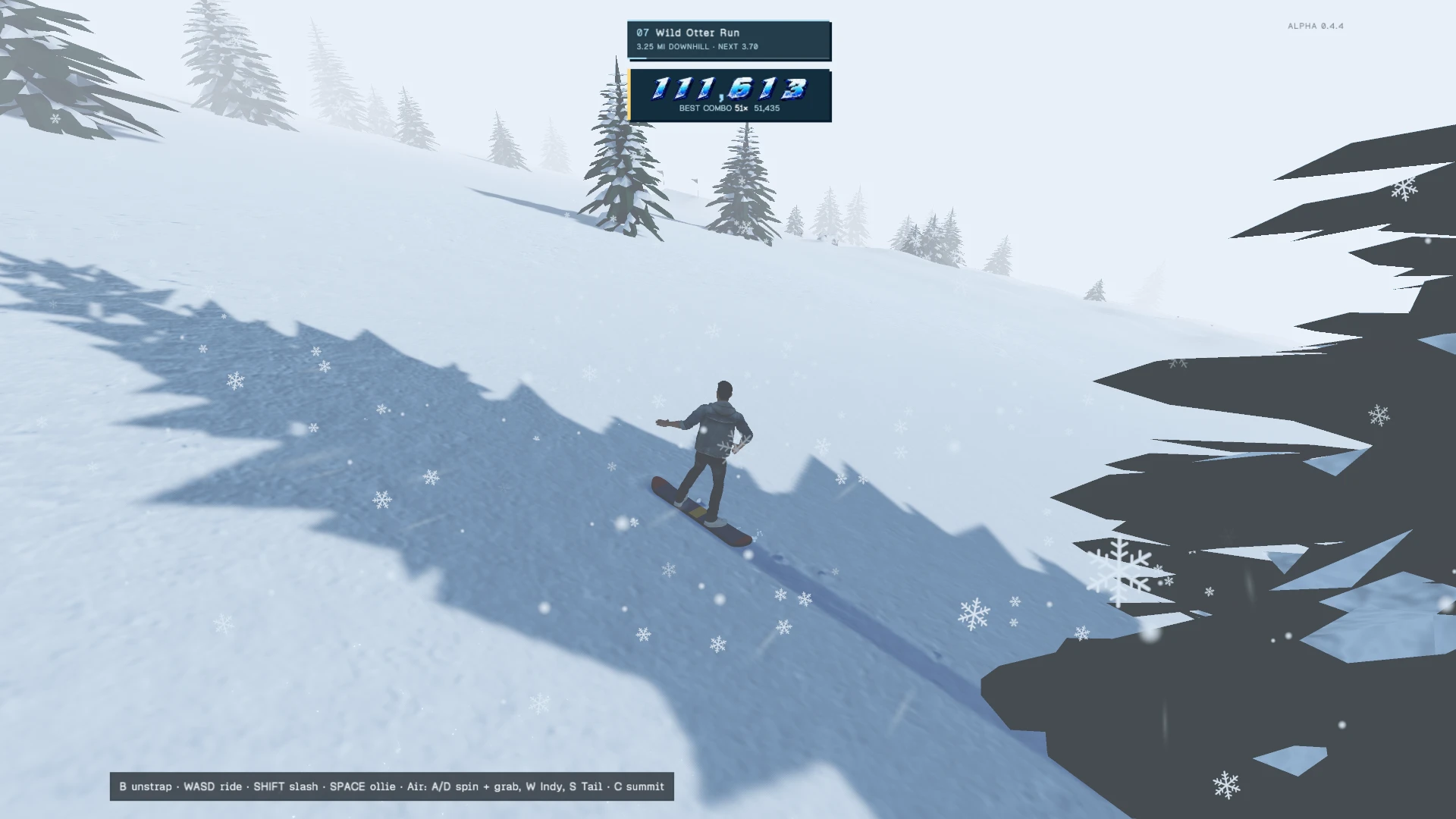 Endless Powder: a moment in the game (2 of 2)