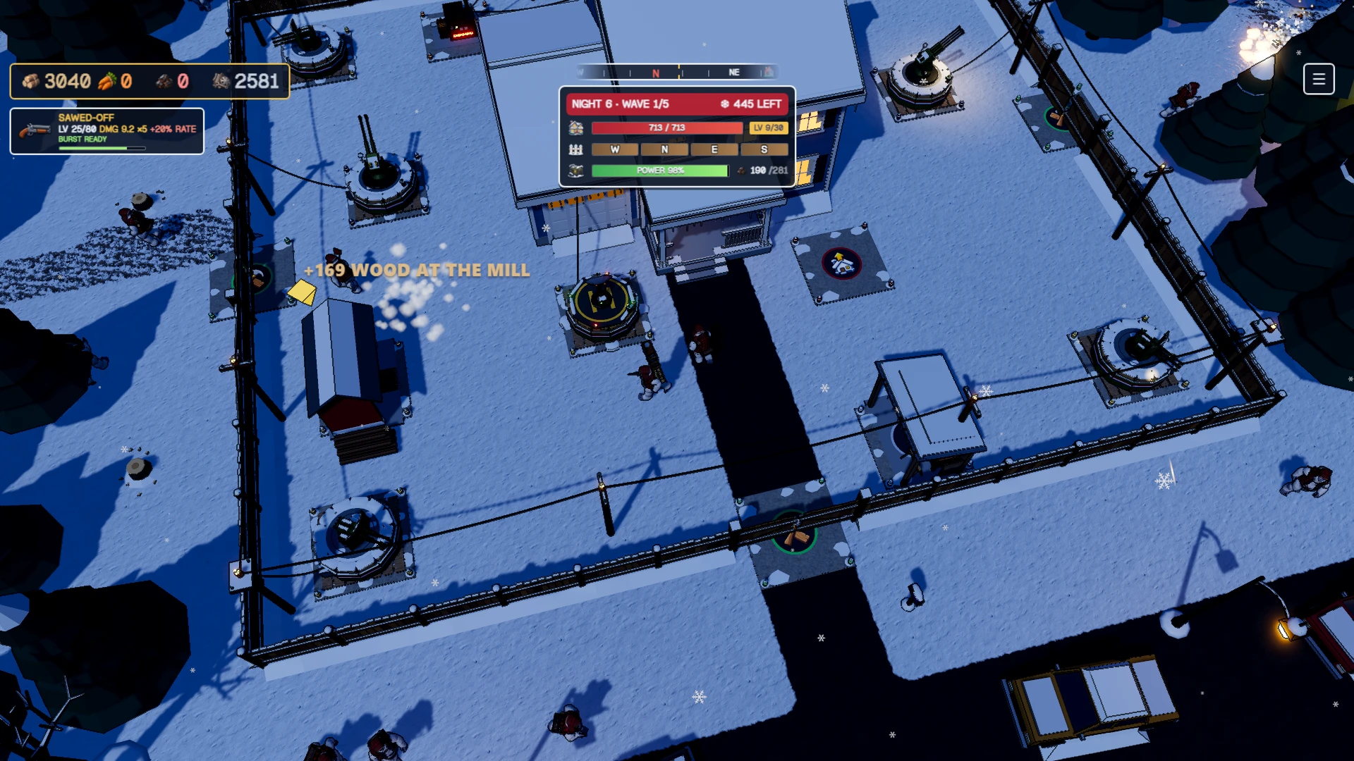 Yeti Yard: Last Stand of the Cul-de-Sac: a moment in the game (1 of 2)