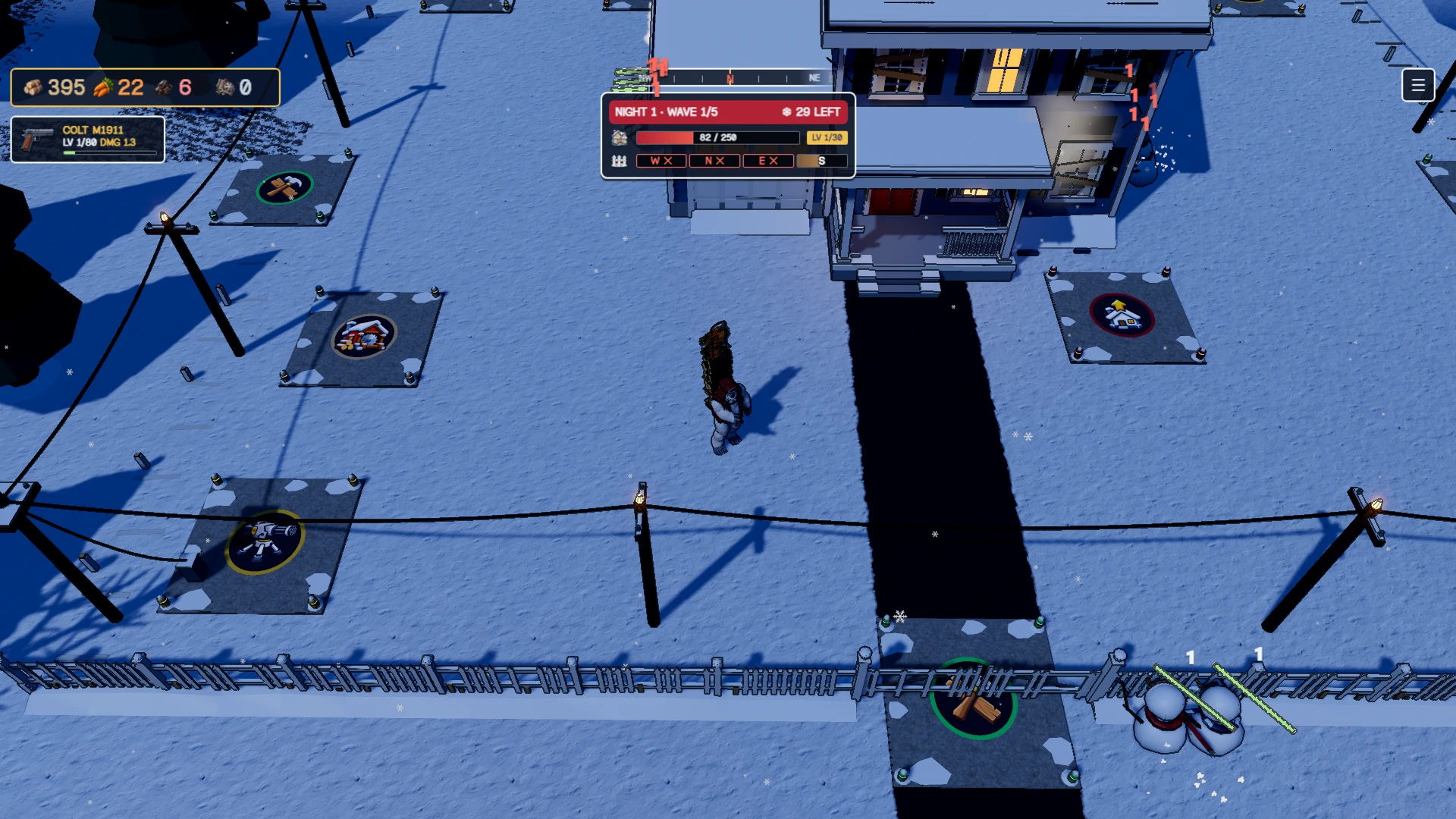 Yeti Yard: Last Stand of the Cul-de-Sac: a moment in the game (5 of 6)